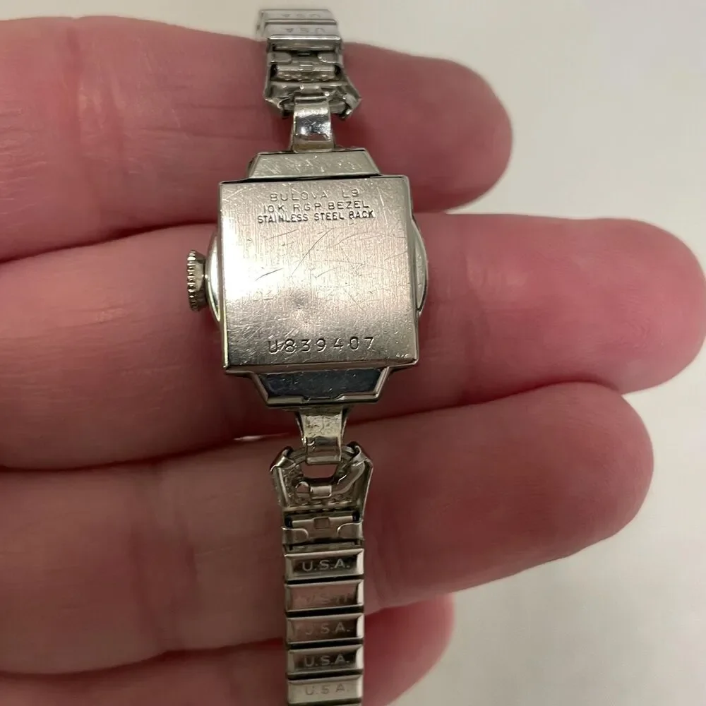 Art Deco Mid Century Bulova Ladies Watch beautiful working condition from 1959